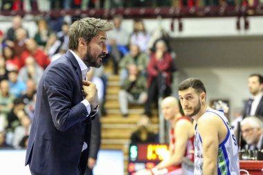 İtalya Basketbol Şampiyonası Pallacanestro Trieste, Banco di Sardegna Sassari 'ye karşı
