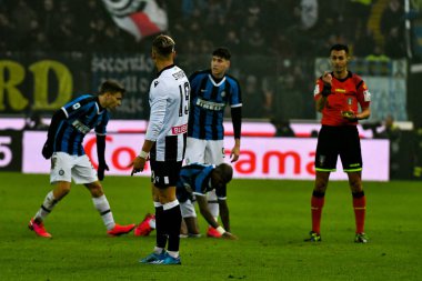 İtalya Serie A futbol maçı Udinese Calcio FC Internazionale 'ye karşı