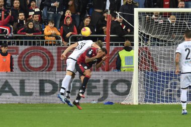 İtalyan Serisi A futbol maçı Cagliari Parma 'ya karşı