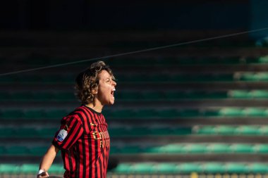 İtalyan Futbolu Serie A Women Championship Ac Milan Fc Internazionale 'e karşı