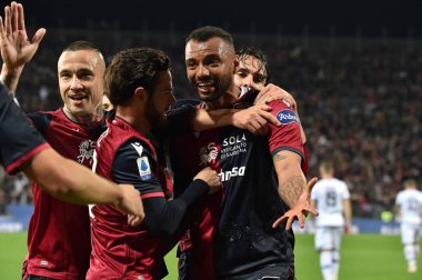 İtalyan Serisi A futbol maçı Cagliari Parma 'ya karşı