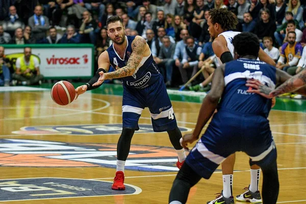 Italian Basketball A Serie  Championship De Longhi Treviso Basket vs Pompea Fortitudo Bologna — 스톡 사진