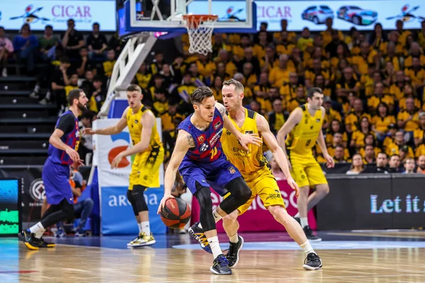 Equipos Internacionales de Baloncesto Liga Endesa ACB - Iberostar Tenerife vs FC Barcelona — Foto de Stock