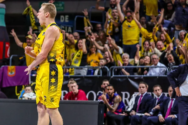 Equipos Internacionales de Baloncesto Liga Endesa ACB - Iberostar Tenerife vs FC Barcelona — Foto de Stock