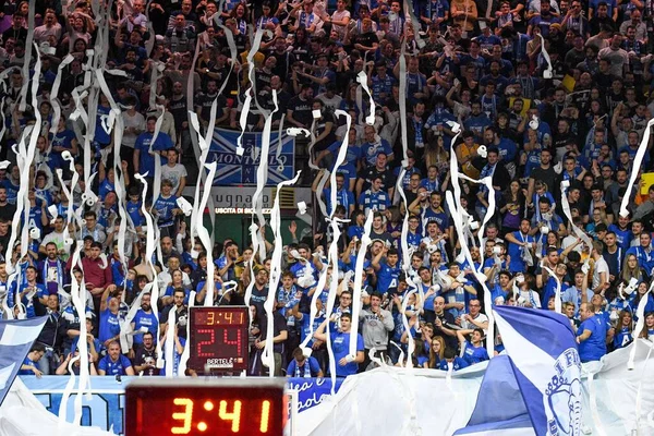 Italian Basketball A Serie  Championship De Longhi Treviso Basket vs Pompea Fortitudo Bologna — Stock Photo, Image