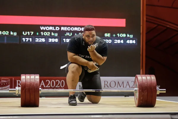 Halterofilismo IWF Copa do Mundo de Halterofilismo 2020 — Fotografia de Stock