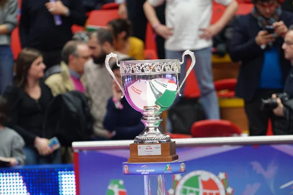 Volleybal Italiaanse vrouwen Cup finale 2020 - Imoco Conegliano vs Unet E-work Yamamay Busto Arsizio — Stockfoto