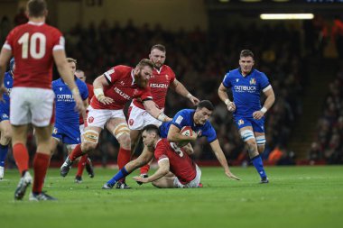 Altı Uluslu Rugby Galler İtalya 'ya karşı