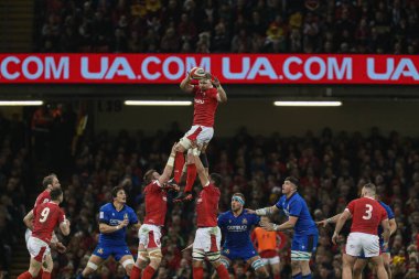 Altı Uluslu Rugby Galler İtalya 'ya karşı