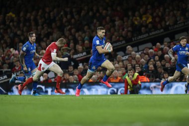 Altı Uluslu Rugby Galler İtalya 'ya karşı