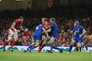 Altı Uluslu Rugby Galler İtalya 'ya karşı