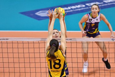Voleybol Şampiyonları Ligi Kadınlar Savino Del Bene Scandicci Vakıflık İstanbul 'a karşı