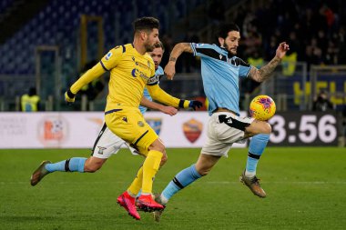 İtalya Serie A futbol karşılaşması Ss Lazio - Hellas Verona Fc