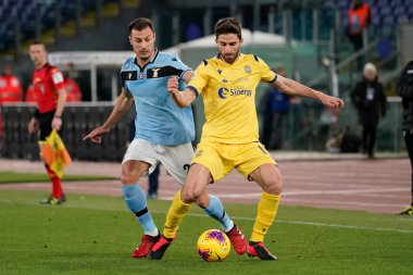 İtalya Serie A futbol karşılaşması Ss Lazio - Hellas Verona Fc