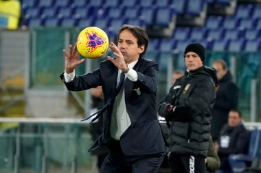 İtalya Serie A futbol karşılaşması Ss Lazio - Hellas Verona Fc