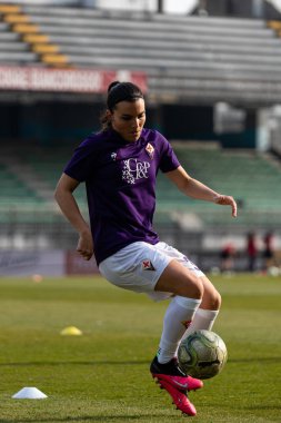İtalyan Futbol Kupası Kadınlar Ac Milan Fiorentina Kadınlarına Karşı