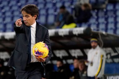 İtalya Serie A futbol karşılaşması Ss Lazio - Hellas Verona Fc
