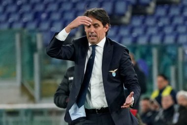 İtalya Serie A futbol karşılaşması Ss Lazio - Hellas Verona Fc