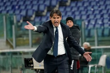 İtalya Serie A futbol karşılaşması Ss Lazio - Hellas Verona Fc