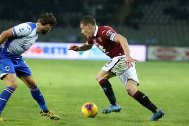 İtalyan Serisi A futbol maçı Torino Sampdoria 'ya karşı