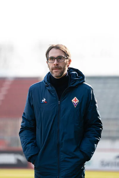 Copa de futebol italiano Mulheres AC Milão vs Fiorentina Mulheres & # 39; s — Fotografia de Stock