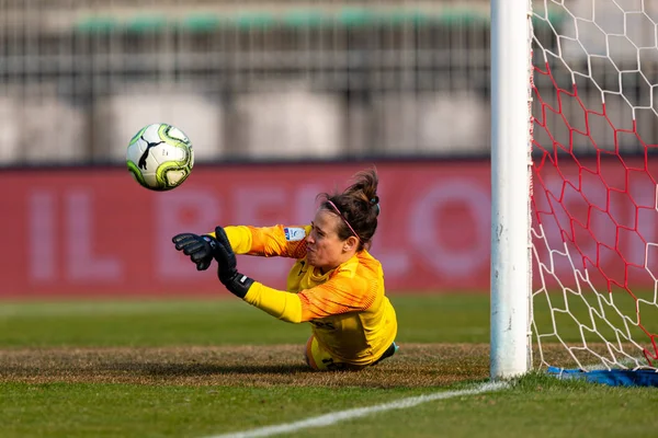 Italian Soccer Cup Women AC Milan vs Fiorentina Women & # 39; s — Foto de Stock