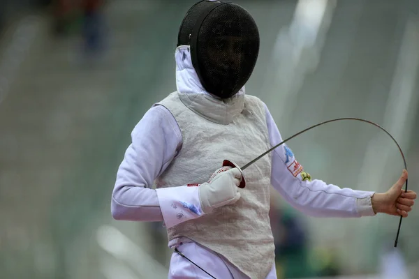 Spada FIE Fencing Grand Prix 2020 - Trofeo Inalpi - Giorno 3 — Foto Stock