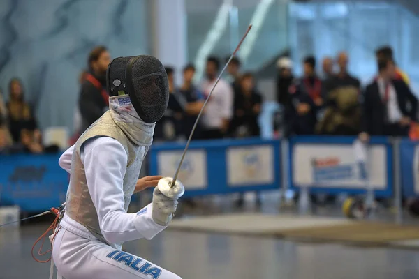 Sword FIE Fencing Grand Prix 2029 - Men — 스톡 사진