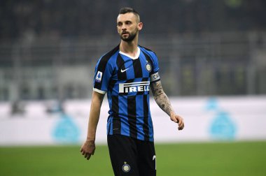 İtalyan Serie A futbol maçı Fc Internazionale - Ac Milan