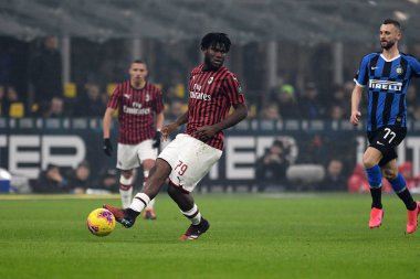 İtalyan Serie A futbol maçı Fc Internazionale - Ac Milan