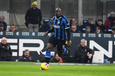 İtalyan Serie A futbol maçı Fc Internazionale - Ac Milan