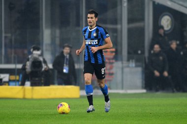 İtalyan Serie A futbol maçı Fc Internazionale - Ac Milan