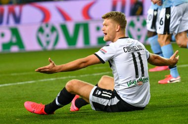 İtalyan Serisi A futbol maçı Parma Lazio 'ya karşı