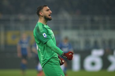 İtalyan Serie A futbol maçı Fc Internazionale - Ac Milan