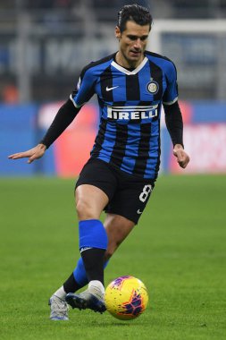 İtalyan Serie A futbol maçı Fc Internazionale - Ac Milan