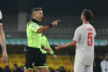 İtalyan Serie A futbol maçı Hellas Verona Juventus Fc 'e karşı