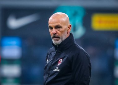 İtalyan Serie A futbol maçı Fc Internazionale - Ac Milan
