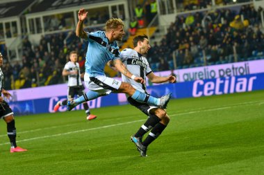 İtalyan Serisi A futbol maçı Parma Lazio 'ya karşı