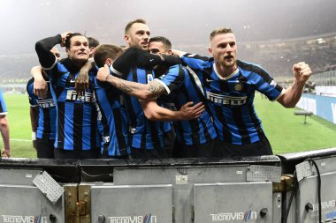 İtalyan Serie A futbol maçı Fc Internazionale - Ac Milan