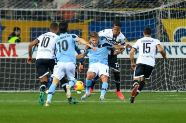 İtalyan Serisi A futbol maçı Parma Lazio 'ya karşı