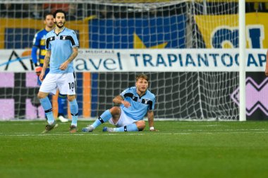 İtalyan Serisi A futbol maçı Parma Lazio 'ya karşı