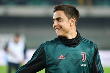 İtalyan Serie A futbol maçı Hellas Verona Juventus Fc 'e karşı