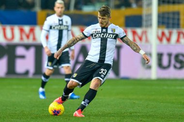 İtalyan Serisi A futbol maçı Parma Lazio 'ya karşı