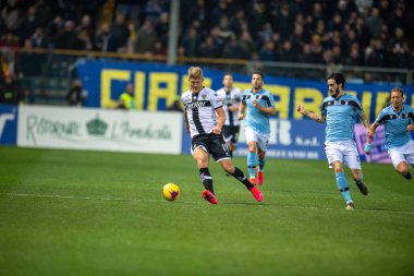 İtalyan Serisi A futbol maçı Parma Lazio 'ya karşı