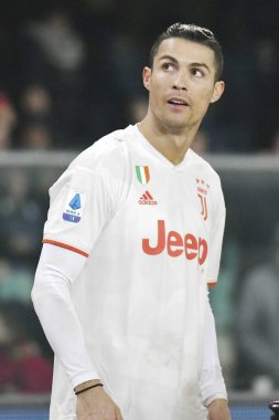 İtalyan Serie A futbol maçı Hellas Verona Juventus Fc 'e karşı