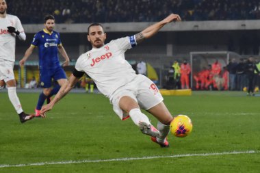 İtalyan Serie A futbol maçı Hellas Verona Juventus Fc 'e karşı