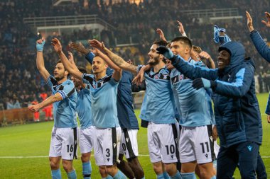 İtalyan Serisi A futbol maçı Parma Lazio 'ya karşı