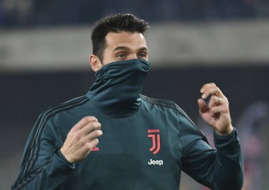 İtalyan Serie A futbol maçı Hellas Verona Juventus Fc 'e karşı