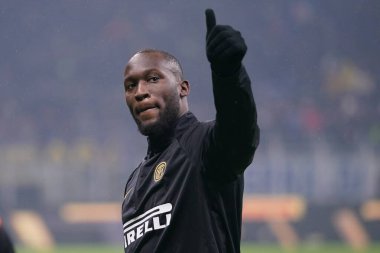 İtalyan Serie A futbol maçı Fc Internazionale - Ac Milan