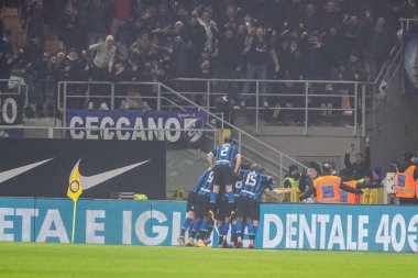 İtalyan Serie A futbol maçı Fc Internazionale - Ac Milan